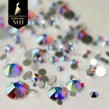 Load image into Gallery viewer, Flat Back Strass 3D Nail Art Rhinestones