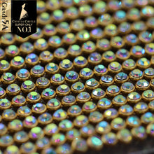 Load image into Gallery viewer, Crystal Net Hotfix Rhinestones Sheet