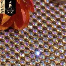 Load image into Gallery viewer, Crystal Net Hotfix Rhinestones Sheet
