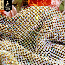 Load image into Gallery viewer, Sparkle Rhinestones Fbric For Dress