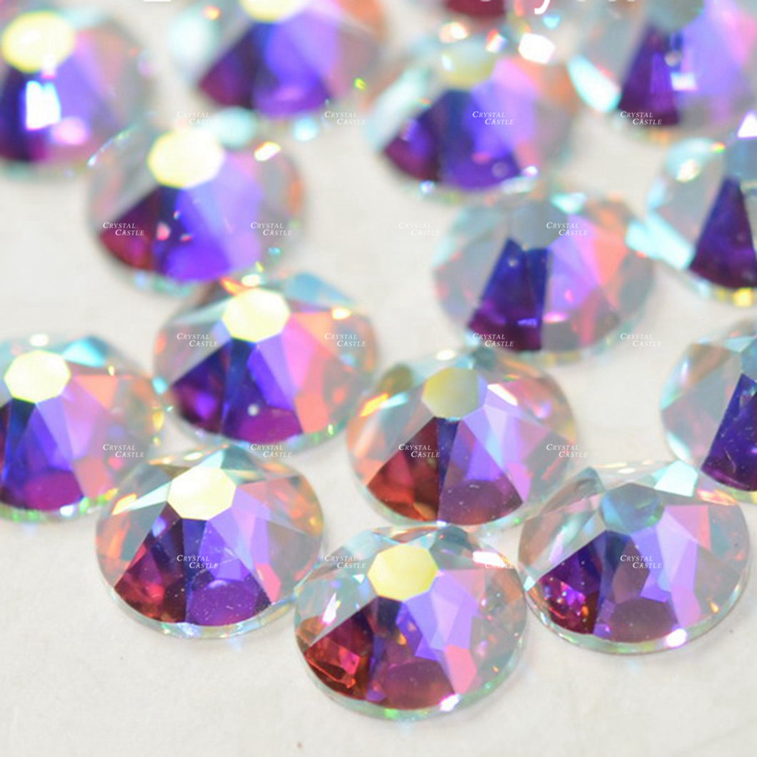 8+8 Cutting Crystal Aurore BorealeFlat Rhinestones For Craft