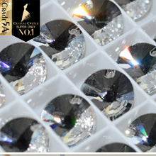 Load image into Gallery viewer, Crystal Castle Rivoli Glass Crystal Sew On Rhinestones
