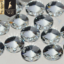 Load image into Gallery viewer, Crystal Castle Rivoli Glass Crystal Sew On Rhinestones
