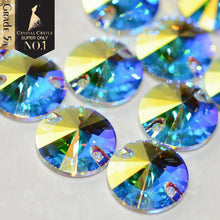 Load image into Gallery viewer, Crystal Castle Rivoli Glass Crystal Sew On Rhinestones
