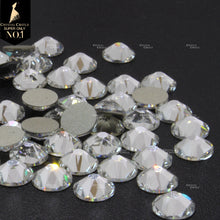 Load image into Gallery viewer, Crystal Castle 8+8 Luxury Cutting Clear White Crystal Rhinestones For Craft
