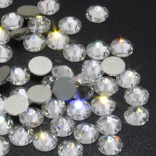 Load image into Gallery viewer, Crystal Castle 8+8 Luxury Cutting Clear White Crystal Rhinestones For Craft
