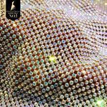 Load image into Gallery viewer, Sparkle Rhinestones Fbric For Dress

