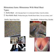 Load image into Gallery viewer, Crystal Net Hotfix Rhinestones Sheet
