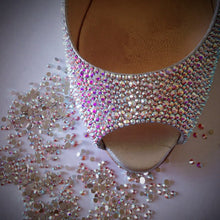 Load image into Gallery viewer, 8+8 Cutting Crystal Aurore BorealeFlat Rhinestones For Craft
